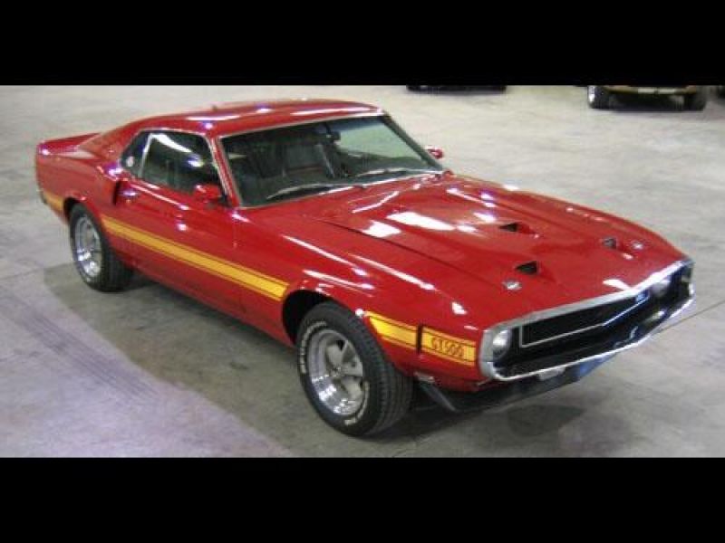 1969 Shelby Mustang GT500 There were only a certain amount of 1969 Mustangs