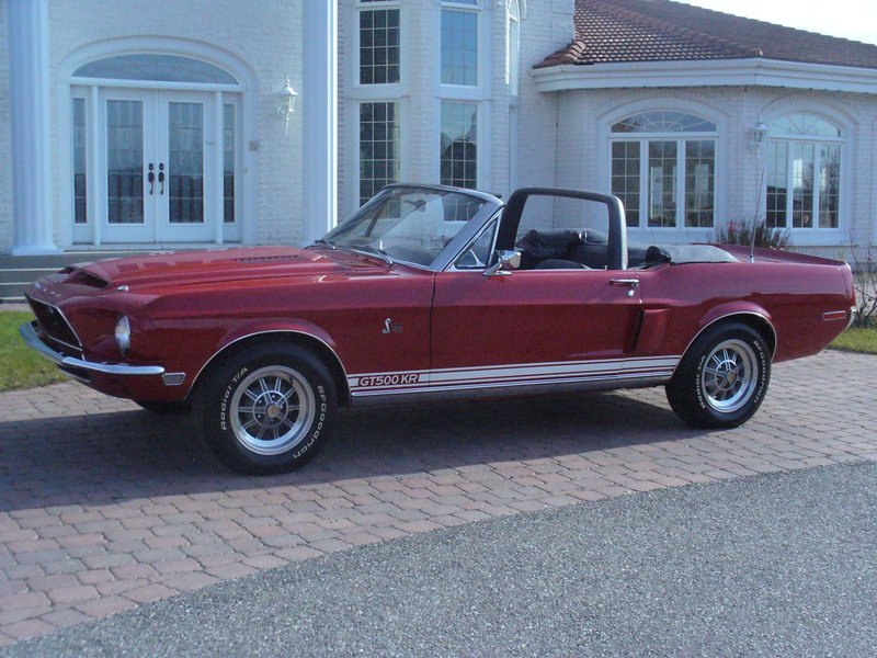 1968 Mustang Shelby GT500 KR Convertible 199000