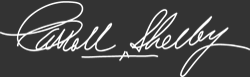 Signature of Carroll Shelby